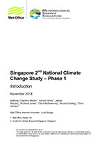 Singapore's Second National Climate Change Study – Climate Projections to 2100 Science Report